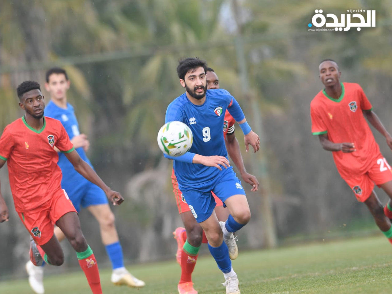 جانب من المباراة