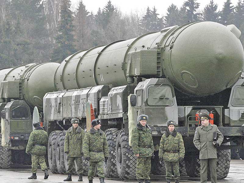 ترسانة روسيا من الأسلحة النووية متنوعة