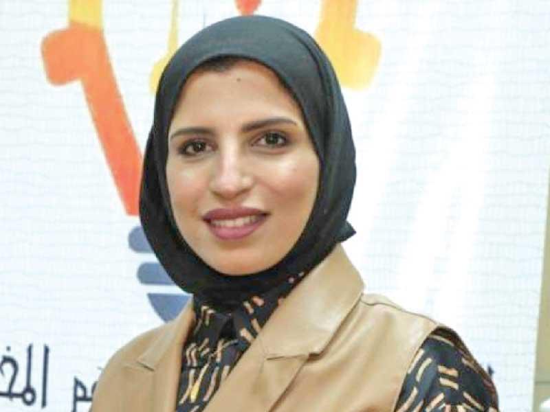 أمينة الصندوق في الجمعية شيخة القطان 