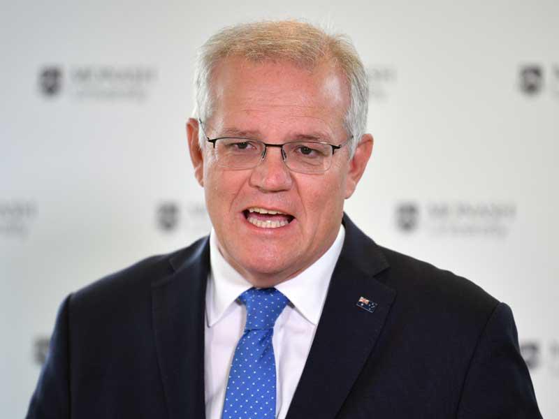 رئيس الوزراء الأسترالي سكوت موريسون