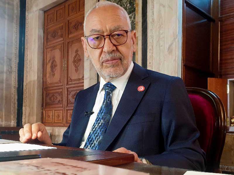 رئيس البرلمان راشد الغنوشي