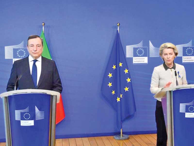 رئيس وزراء إيطاليا ماريو دراغي