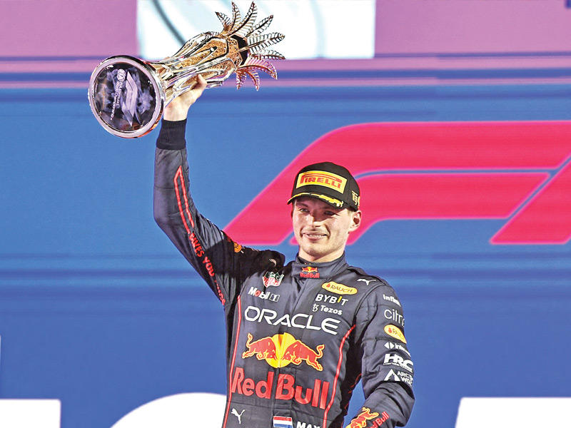  بطل العالم الهولندي ماكس فيرستابن