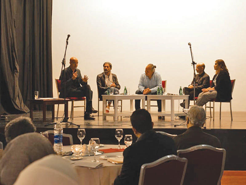 من امسية المركز الثقافي الفرنسي في البحرين