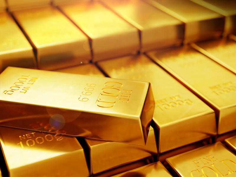 هبوط أسعار الذهب 