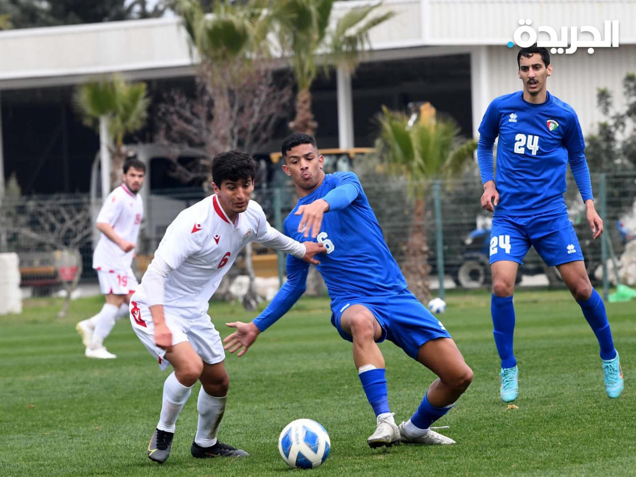 جانب من المباراة