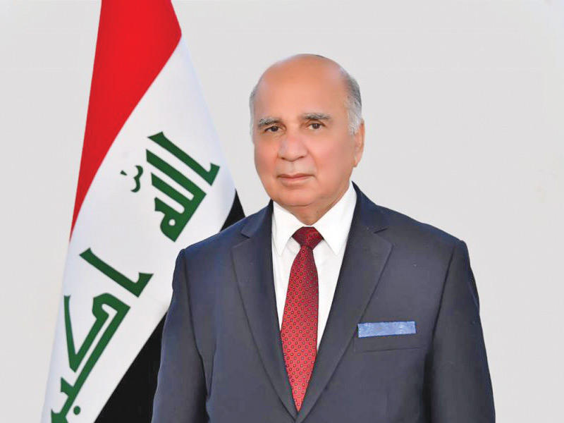 وزير الخارجية العراقي فؤاد حسين