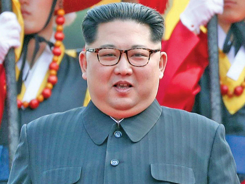 زعيم كوريا الشمالية كيم جونغ أون