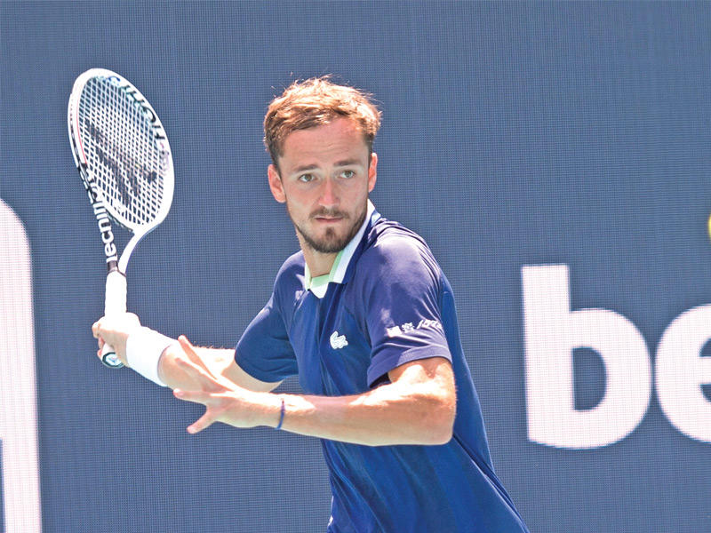  الروسي دانييل مدفيديف