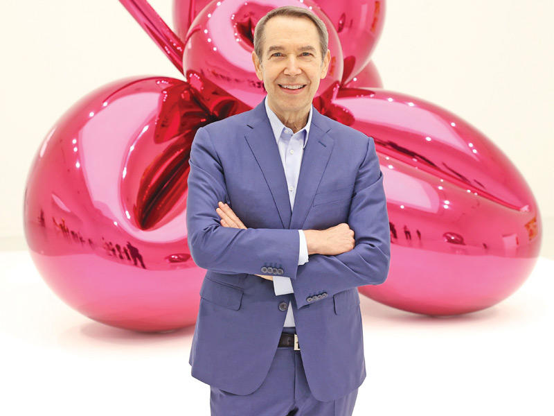 فنان النيو - بوب الأميركي جيف كونز