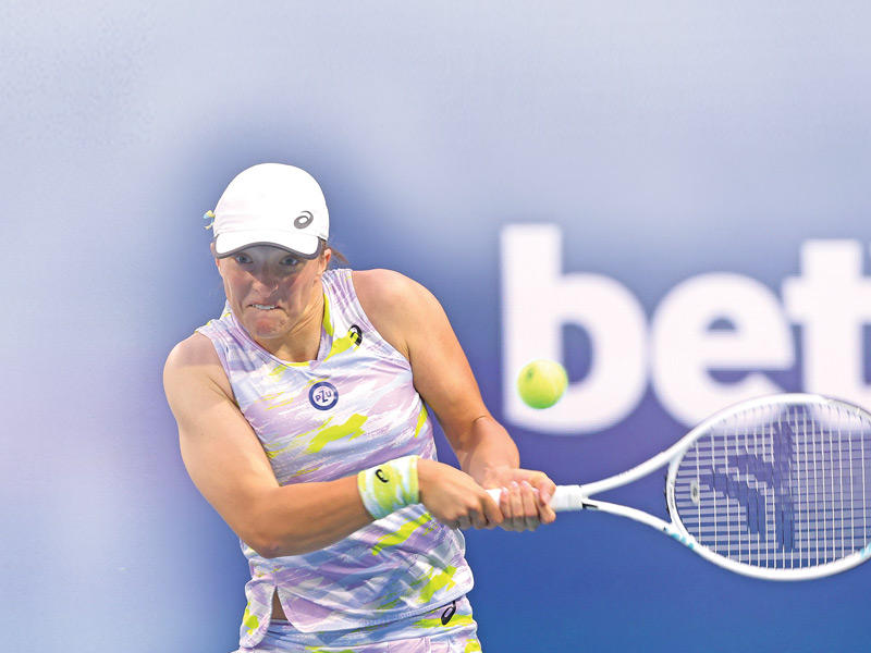 لاعبة كرة المضرب شفيونتيك