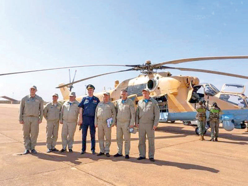 مروحيات قتالية من روسيا لدعم الجيش مالي