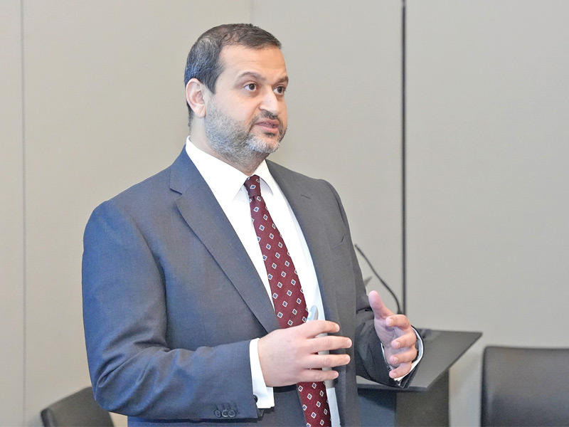  مدير علاقات المستثمرين والتواصل المؤسسي في بنك الكويت الوطني أمير حنا