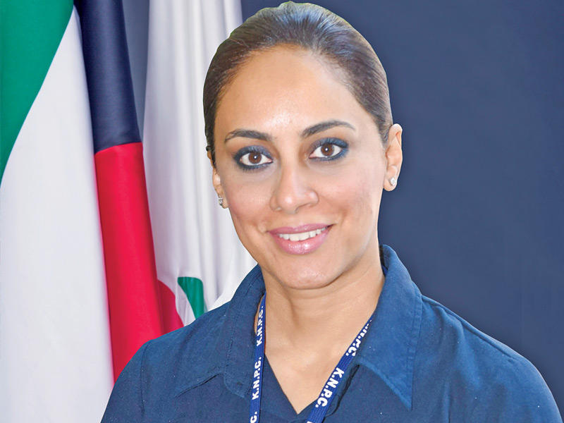  نائبة الرئيس التنفيذي في المصفاة، وضحة الخطيب