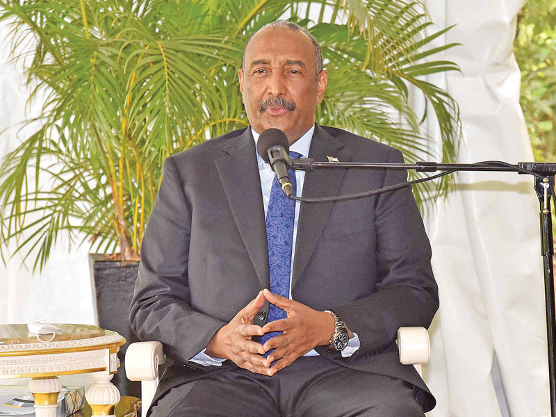 رئيس مجلس السيادة السوداني عبدالفتاح البرهان