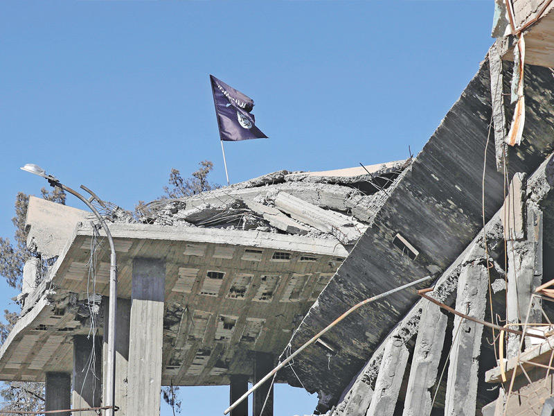 الأضرار التي لحقت بالمدنيين خلال معركة الرقة