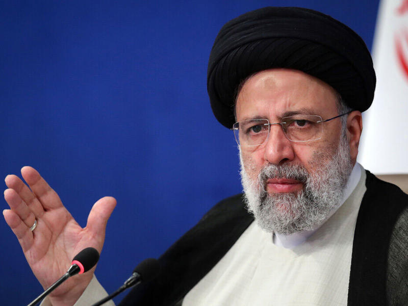 الرئيس الإيراني إبراهيم رئيسي