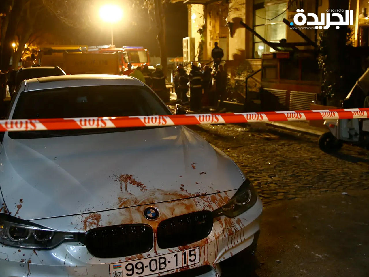 موقع الانفجار