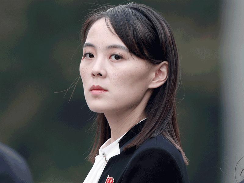 جونغ شقيقة زعيم كوريا الشمالية كيم جونغ أون