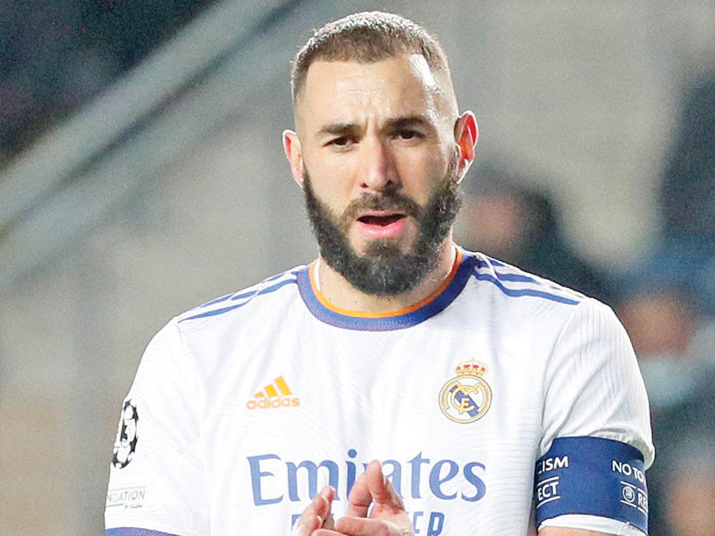 قائد نادي ريال مدريد كريم بنزيما