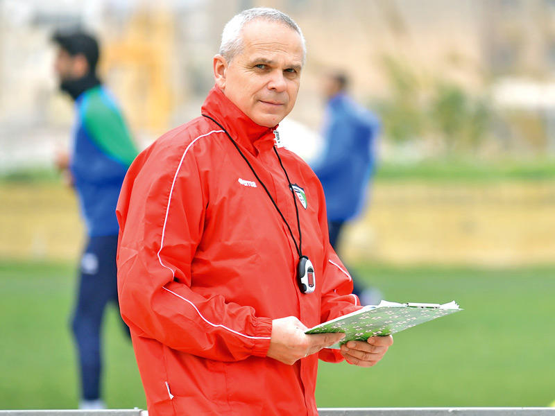 مدرب المنتخب الوطني الأول لكرة القدم التشيكي لافيكا