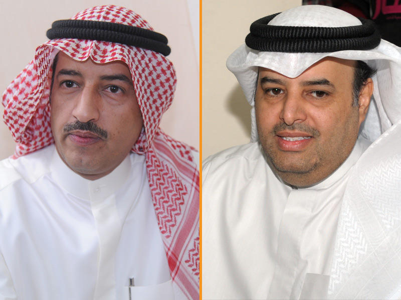 النائب مبارك الحجرف - النائب سعود بوصليب