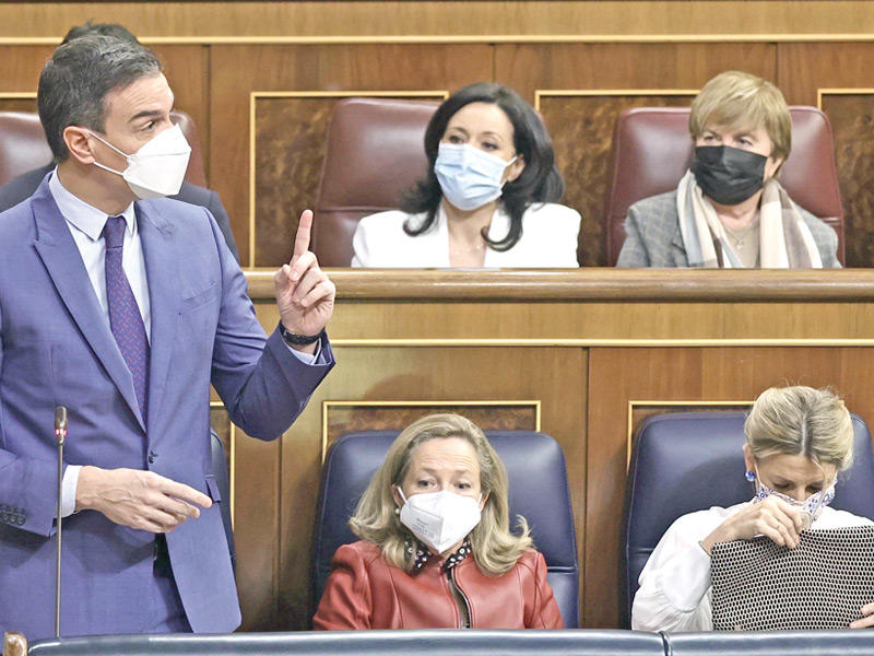  رئيس وزراء إسبانيا بيدرو سانشيز