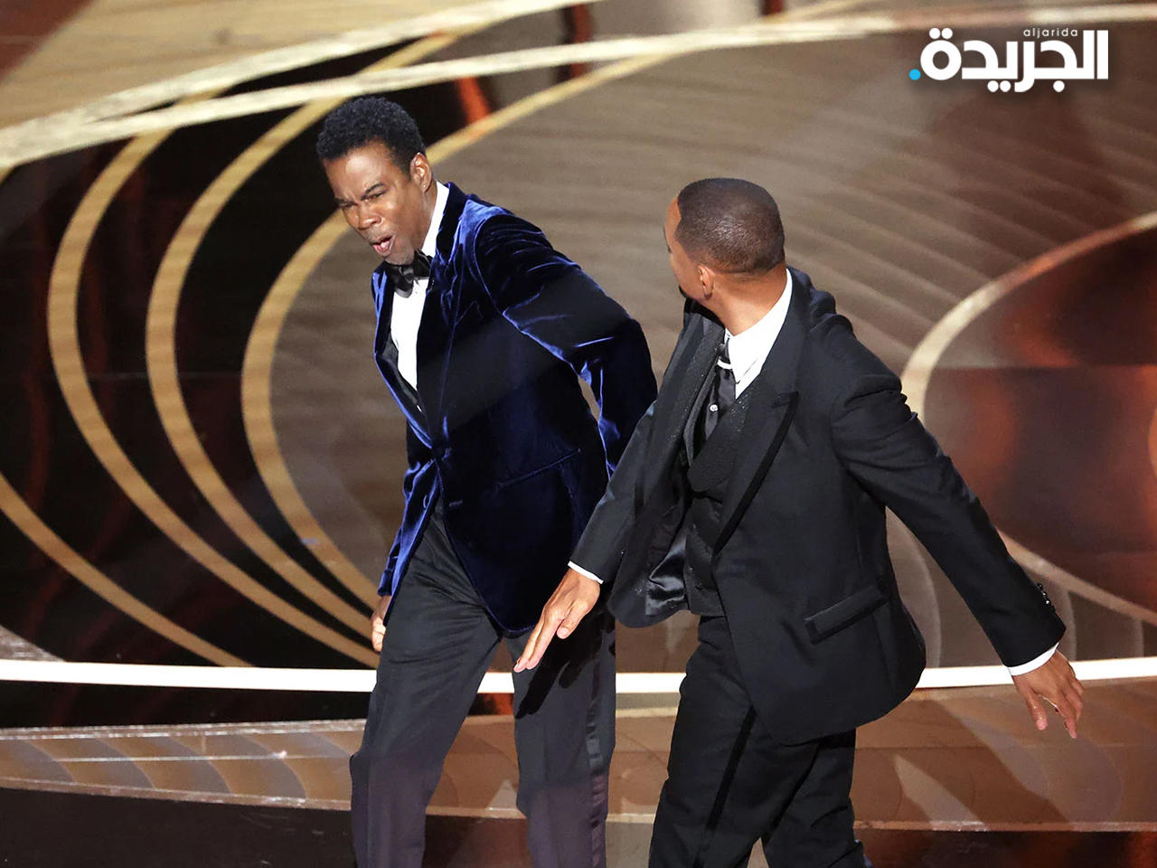 ويل سميثيصفع كريس روك