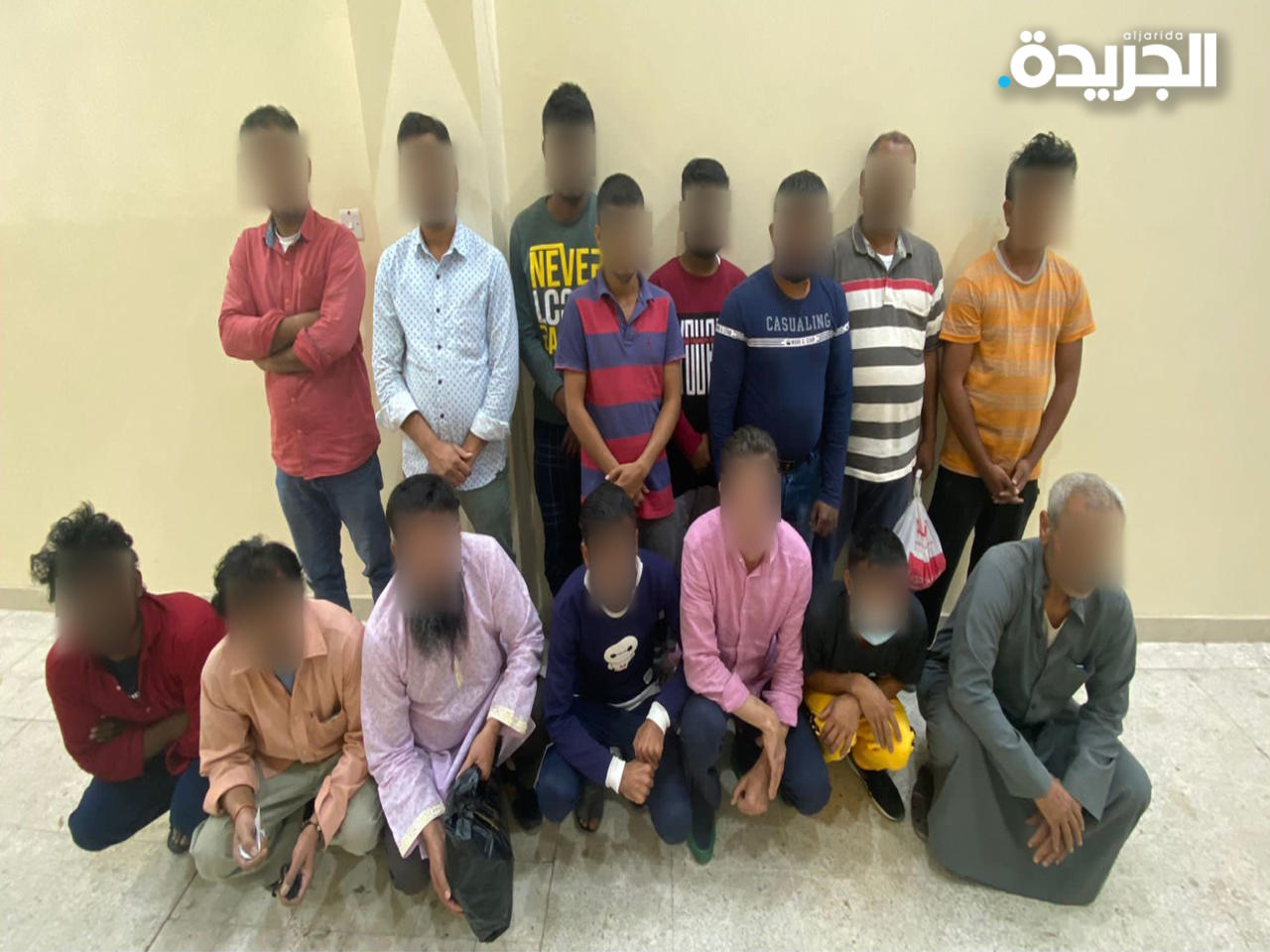 المخالفون المضبوطون خلال الحملةn