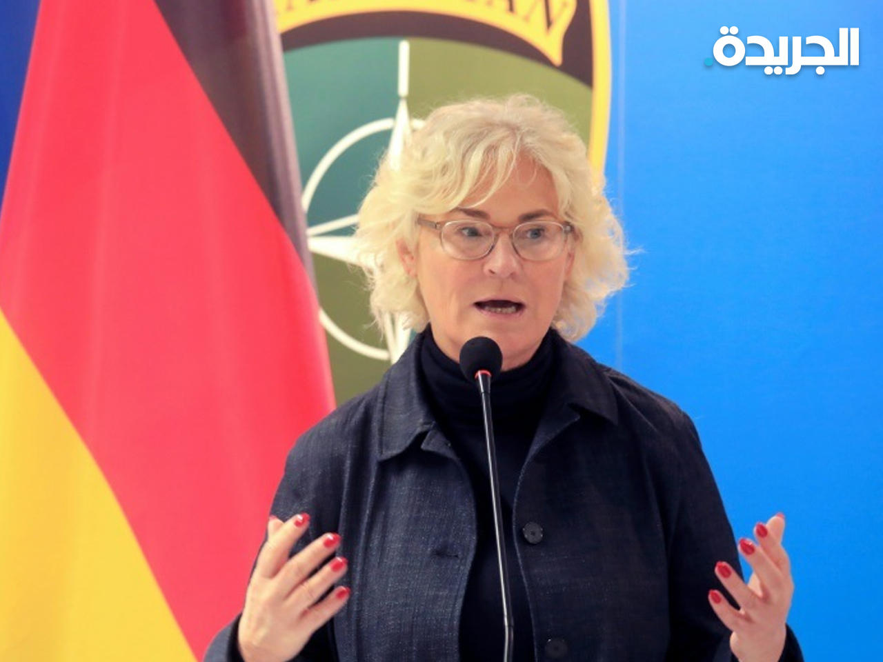 وزيرة الدفاع الألمانية كريستيانه لامبرشت