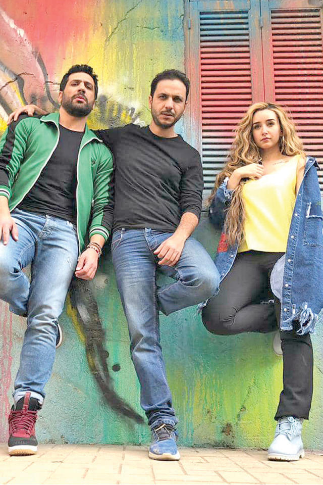 الفنان حسن الرداد في أحد أعماله