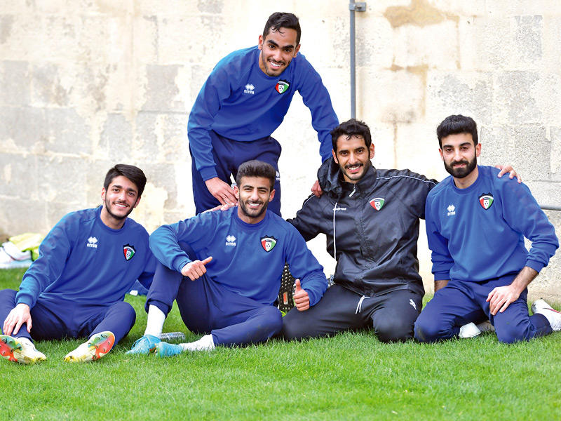 «الأزرق» في تدريب سابق