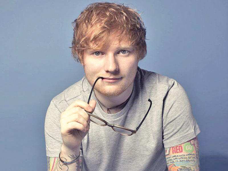 نجم البوب إد شيران