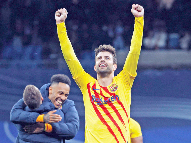 مدافع برشلونة جيرارد بيكيه