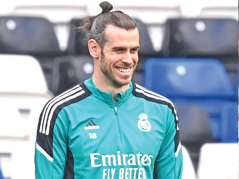 الويلزي غاريث بيل لاعب نادي ريال مدريد