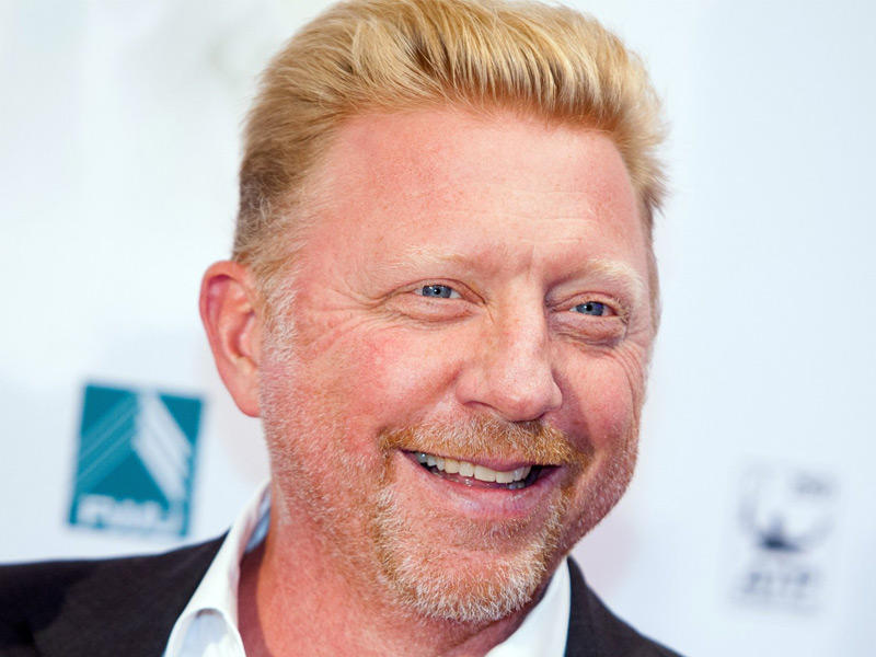 لاعب التنس الألماني السابق بوريس بيكر