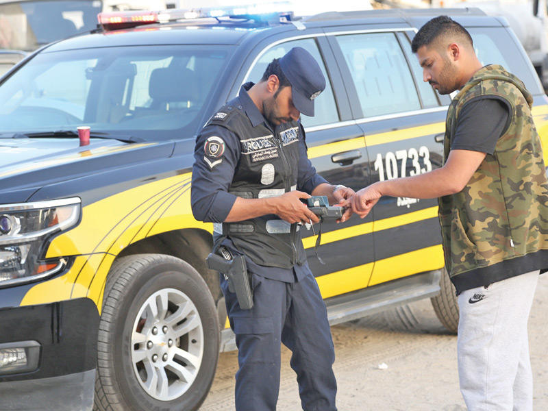 جانب من الحملات الأمنية