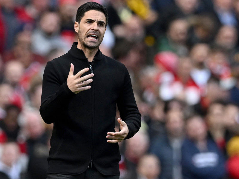 مدرب أرسنال ميكيل أرتيتا