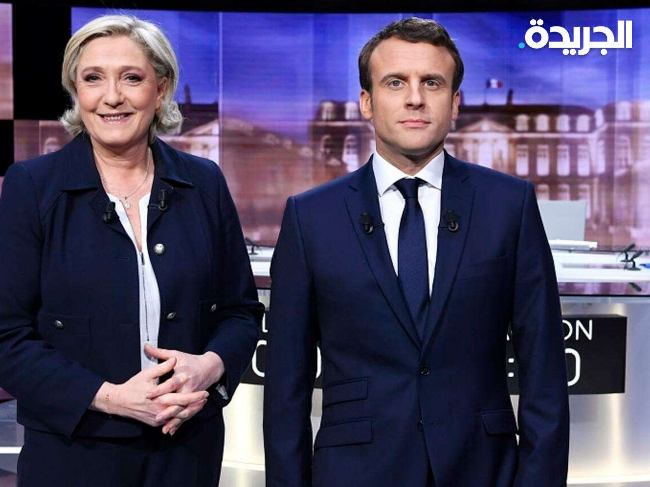 ماكرون ولوبان