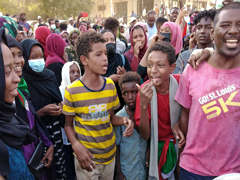 التجمعات وسط الخرطوم