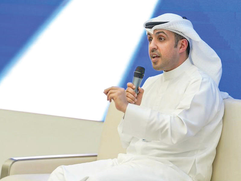 مبارك العنزي خلال المحاضرة