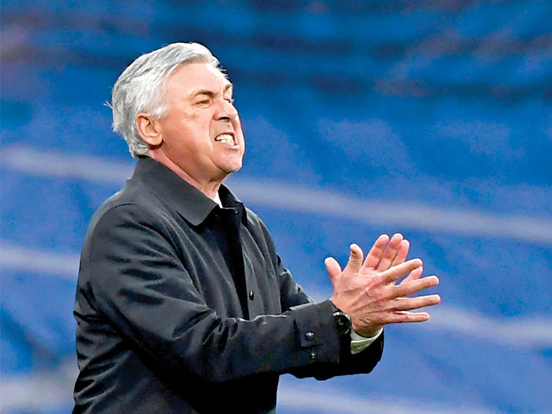 كارلو أنشيلوتي مدرب ريال مدريد