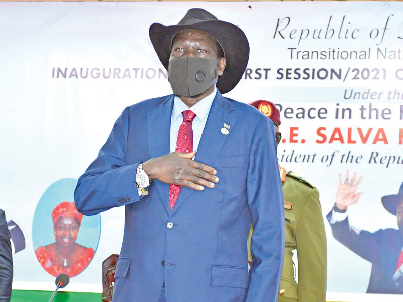 رئيس جنوب السودان سلفا كير