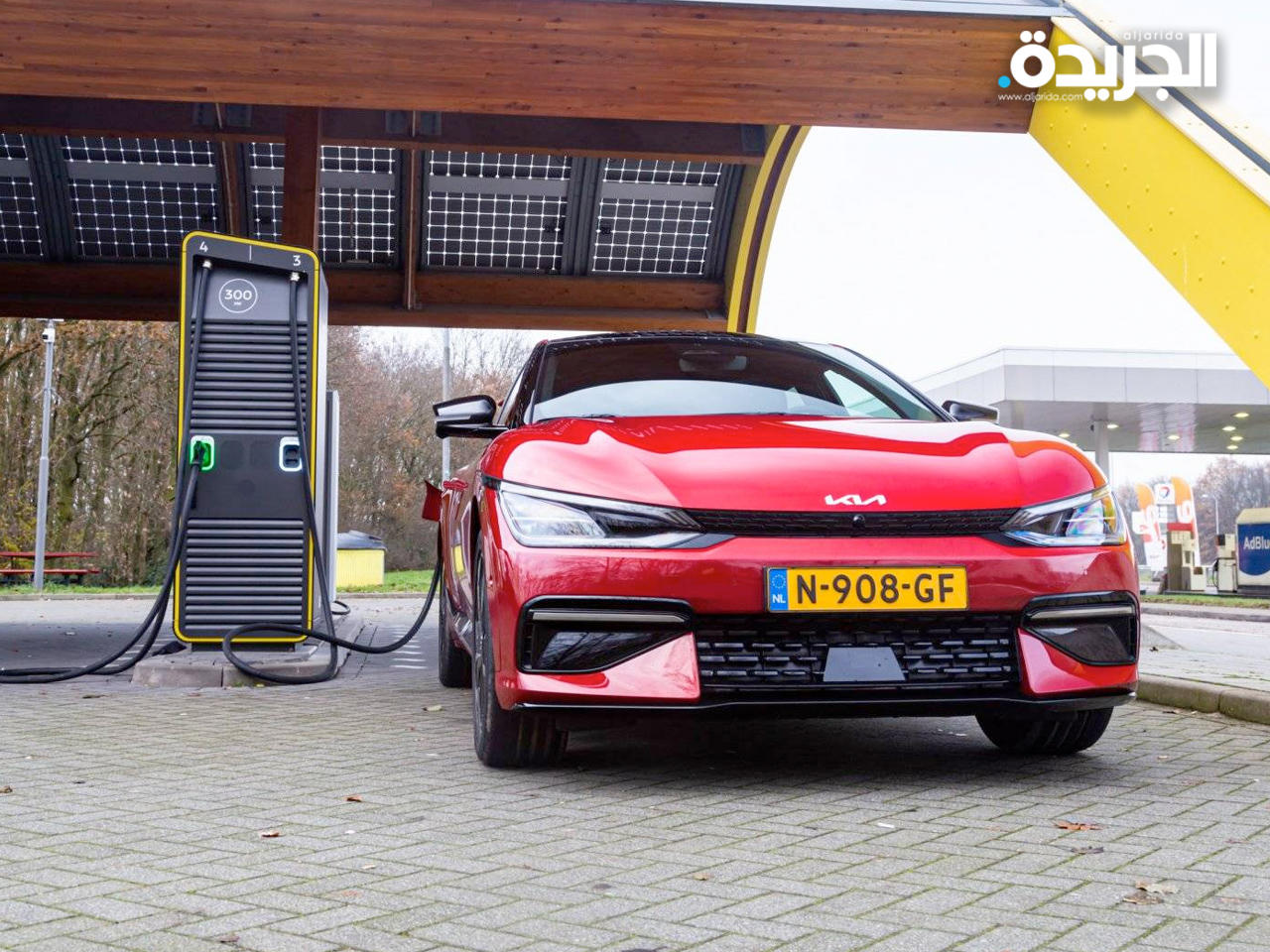 الدراسة أجريت على سيارة «كيا إي.في6» الكهربائية