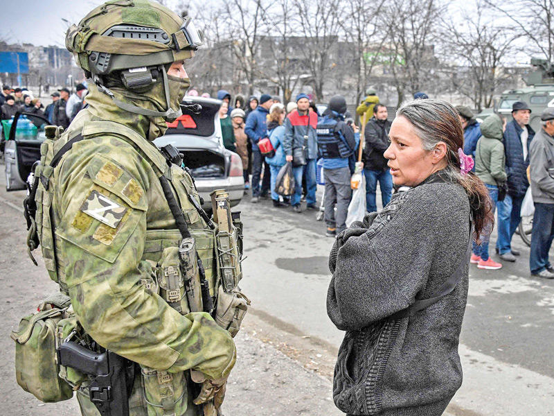 قوات روسية تفرض سيطرتها على أجزاء من أوكرانيا