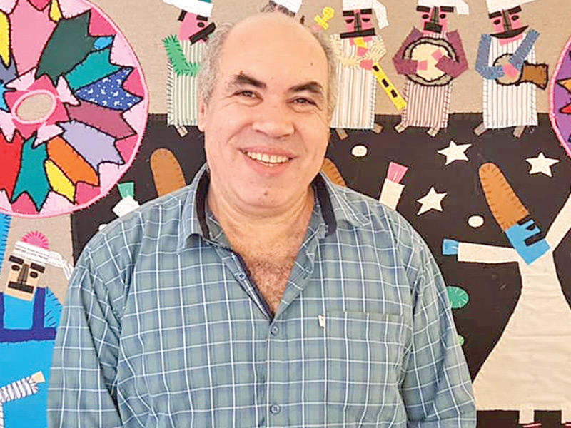 الفنان التشكيلي المصري إبراهيم البريدي