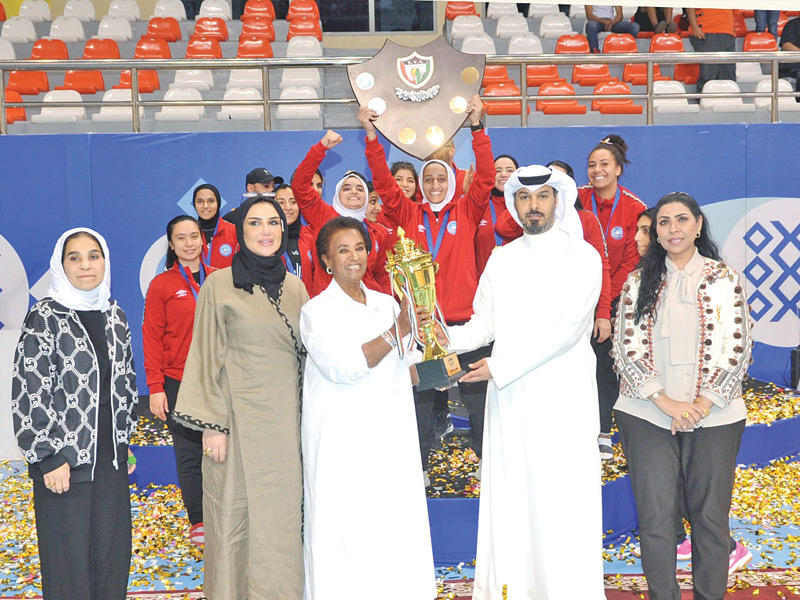 تتويج فريق سلوي الصباح باللقب