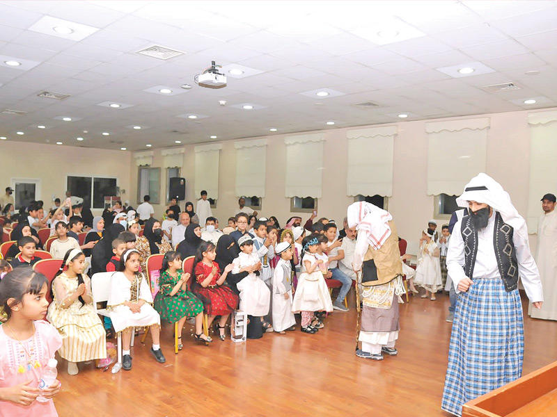 جانب من حفل القرقيعانn