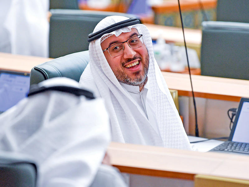 النائب أسامة الشاهين في جلسة سابقة