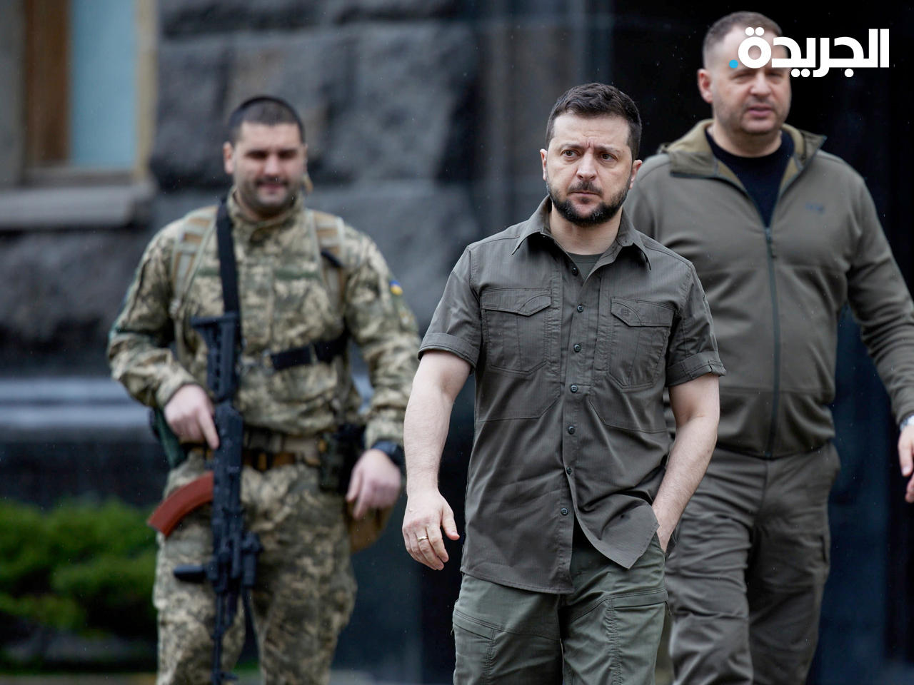 الرئيس الأوكراني، فولوديمير زيلينسكي